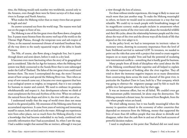 Book cover of Homo Gaia: with colourful sea coral. Published by River Books.