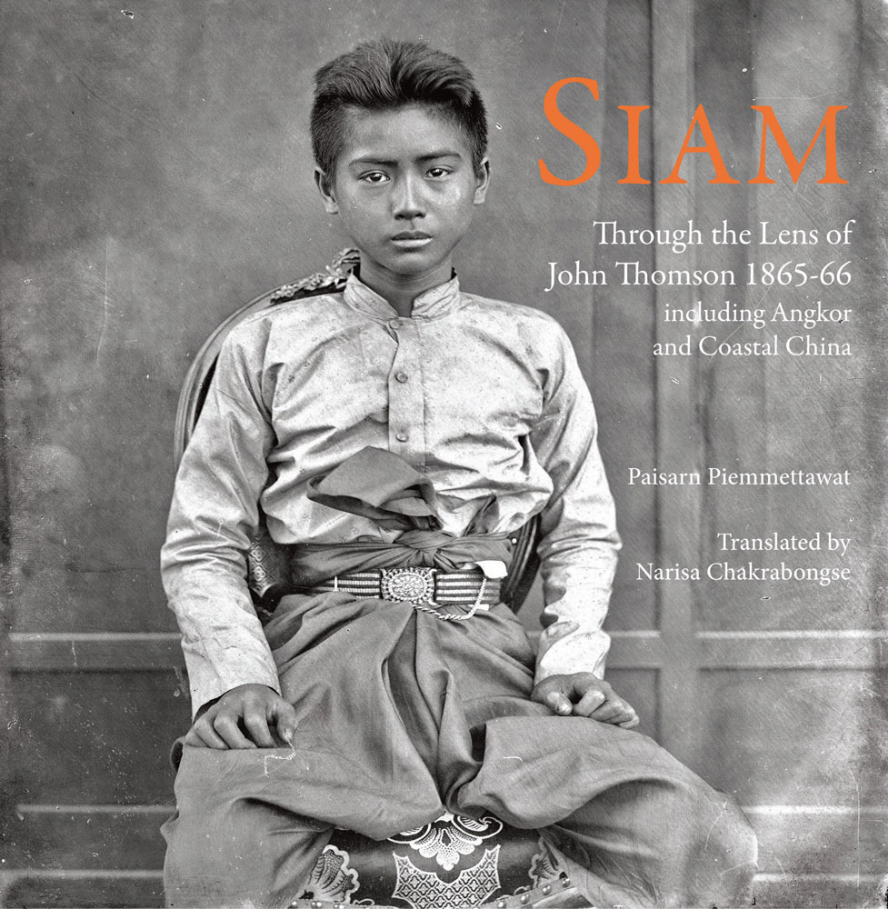 Photograph of Thai boy in traditional dress, 1924, on cover of 'Siam', by River Books.