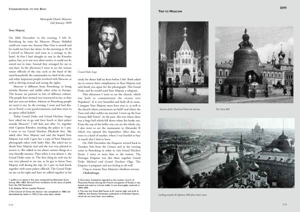 King Chulalongkorn and Prince Chakrabongse in military uniforms, to cover of 'Letters from St Petersburg' by River Books.