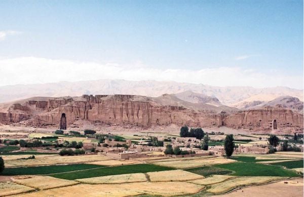 Bezeklik Cave Temples No. 15 Cave, with Chinese mural paintings, to cover of 'Mural Art', by River Books.