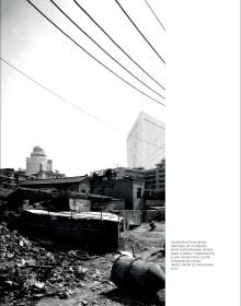 Book cover of Walkable Cities in High Density China: Livable, Healthy and Sustainable; featuring an aerial map. Published by Tongji University Press.