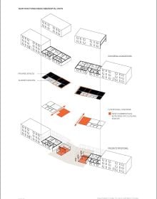 Book cover of Walkable Cities in High Density China: Livable, Healthy and Sustainable; featuring an aerial map. Published by Tongji University Press.