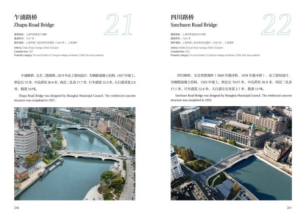Maps of Historical Buildings Along the Huangpu River