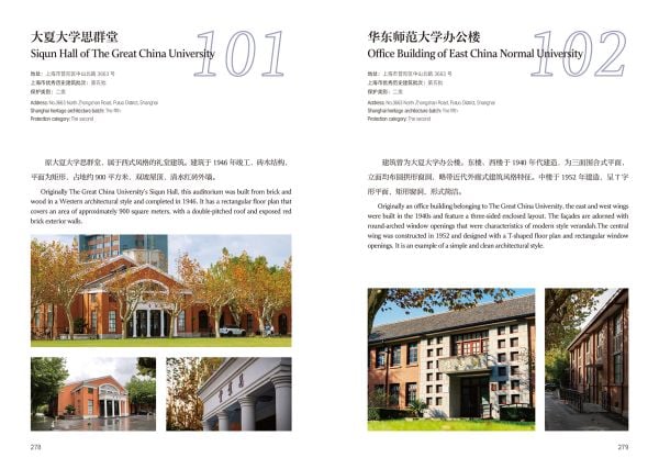 Maps of Historical Buildings Along the Suzhou Creek
