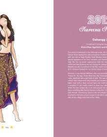 Book cover of 100 Iconic Bollywood Costumes. Published by Roli Books.