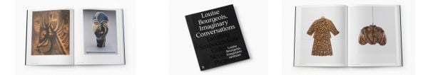 Book cover of Louise Bourgeois: Imaginary Conversations. Published by National Museum, Oslo.