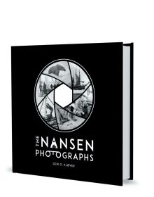 Book cover of The Nansen Photographs, with shots from the arctic expedition. Published by teNeues Books.