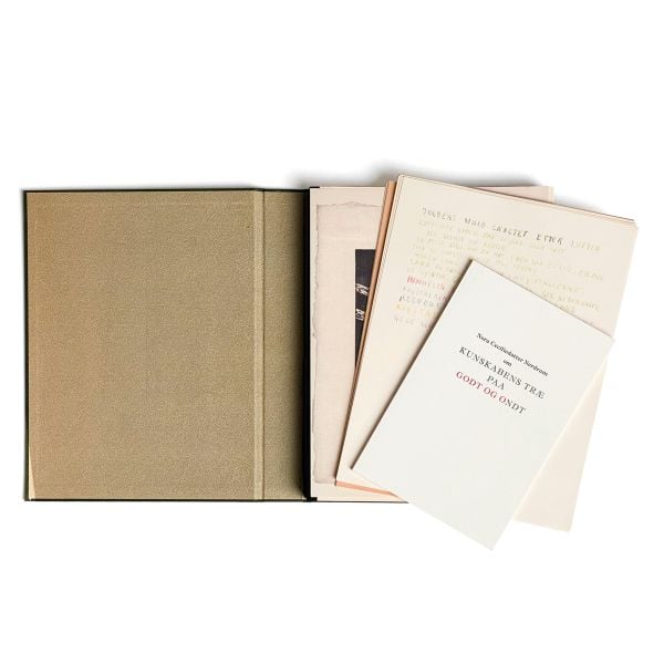 Book cover of Nora Ceciliedatter Nerdrum's, The Tree of Knowledge of Good and Evil. Published by MUNCH.