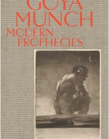 Book cover of Goya and Munch: Modern Prophecies featuring a print titled 'Seated Giant'. Published by MUNCH.