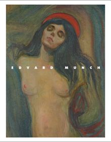 Book cover of Edvard Munch: Posterbook, featuring the artist's painting titled 'Madonna'. Published by MUNCH.