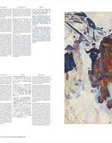 Book cover of Edvard Munch: Posterbook, featuring the artist's painting titled 'Madonna'. Published by MUNCH.