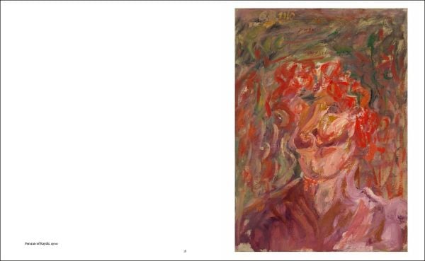 Book cover of Georg Baselitz: Feet First, featuring an upside-down painting of figures at a table. Published by MUNCH.