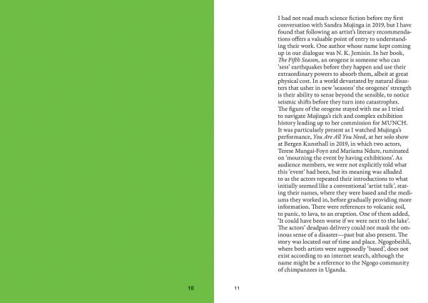 Book cover of Sandra Mujinga: Closed Space, Open World. Published by MUNCH.