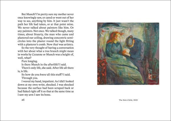 Book cover of So in the Spruce Forest, featuring a painting of a green forest. Published by MUNCH.