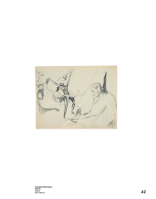 Book cover of Living Lines: Five Contemporary Artists on Edvard Munch’s Drawings: Marlene Dumas, Terje Nicolaisen, Nalini Malani, Georg Baselitz, Tracey Emin. Published by MUNCH.