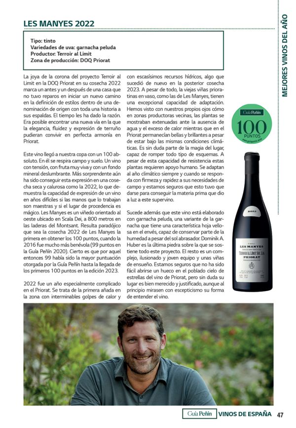 Book cover of Guía Peñín Vinos de España 2025. Published by Grupo Penin.