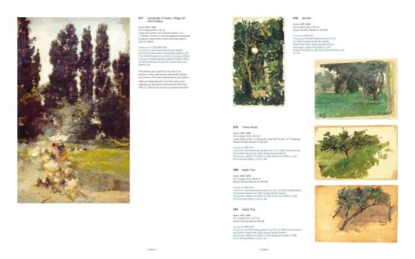Book cover of Sorolla. Catalogue Raisonné of Paintings: 1876-1894. Volume I. featuring a painting of a milkmaid sitting in the grass. Published by Ediciones El Viso.