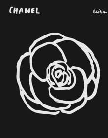 Book cover of Chanel Édition; featuring the iconic Chanel camellia logo. Published by Helmin Publishing.