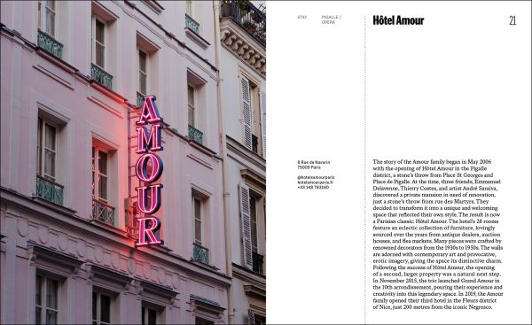 Book cover of Paris; featuring Parisian architecture through an archway. Published by Helmin & Sorgenfri.