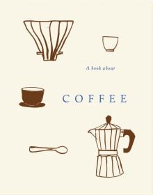 Book cover of Coffee; illustrated with a cafeteria and coffee cups. Published by Helmin Publishing.