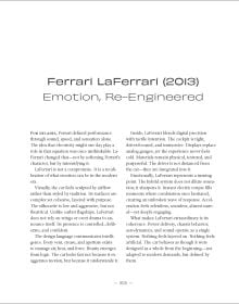Book cover of Ferrari: Icons of Excellence; featuring a red Ferrari model. Published by Helmin & Sorgenfri.