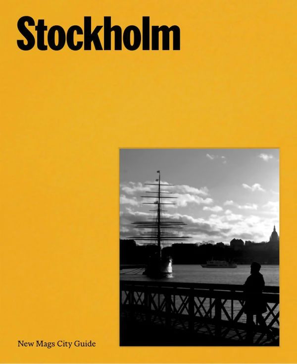 Book cover of Stockholm; featuring a large boat on the water. Published by Helmin & Sorgenfri.