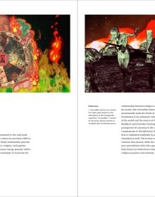Book cover of Comparative Hell, featuring an Asian painting of male figures in 'hell'. Published by Officina Libraria.