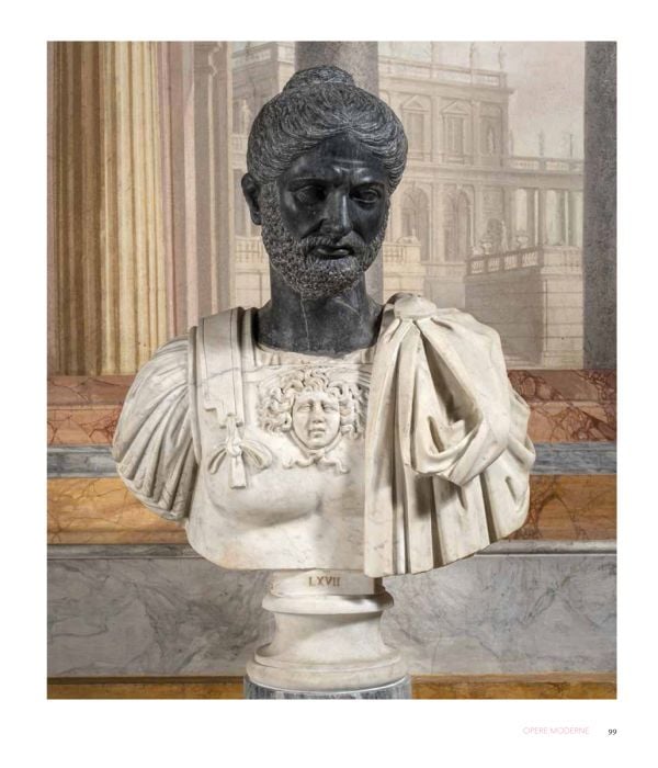 Book cover of Galleria Borghese. General Catalogue, with a sculpture by Gian Lorenzo Bernini titled 'The Rape of Proserpina'. Published by Officina Libraria.