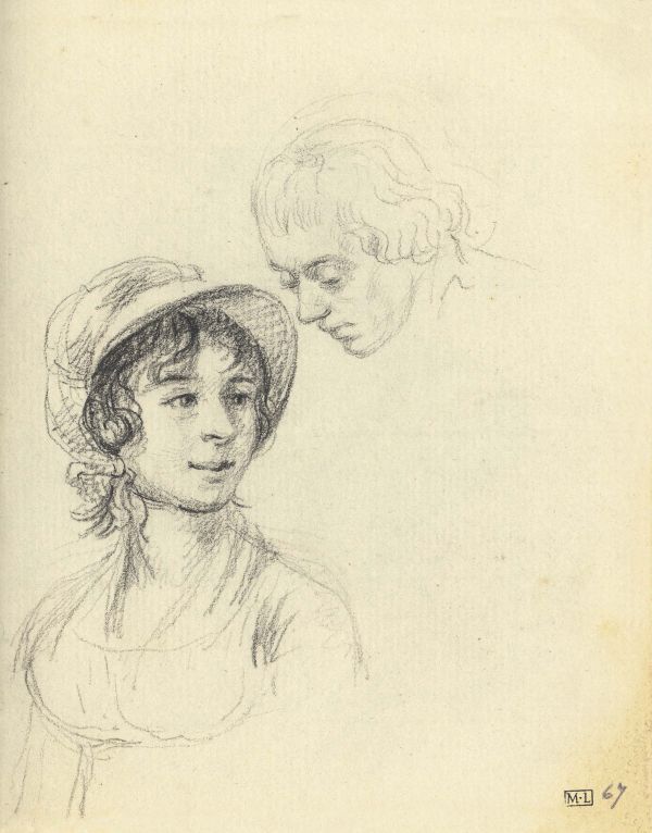 Book cover of Le carnet Meuricoffre: portraits d’Antoine Jean Gros, with a preparatory sketch of child sitting at table, with toy figures. Published by Officina Libraria.