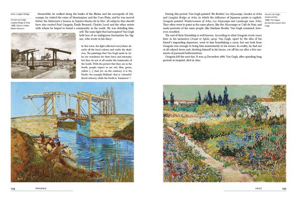 Book cover of The Places of the Impressionists, with a painting of Claude Monet painting on his boat, by Edouard Manet. Published by Editions Norma.