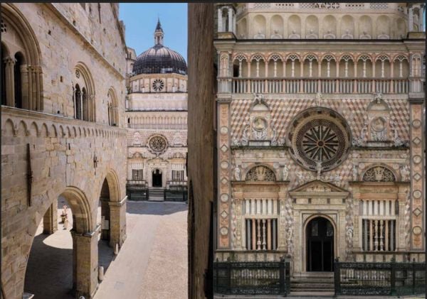 The Colleoni Chapel and the Luogo Pio della Pietà