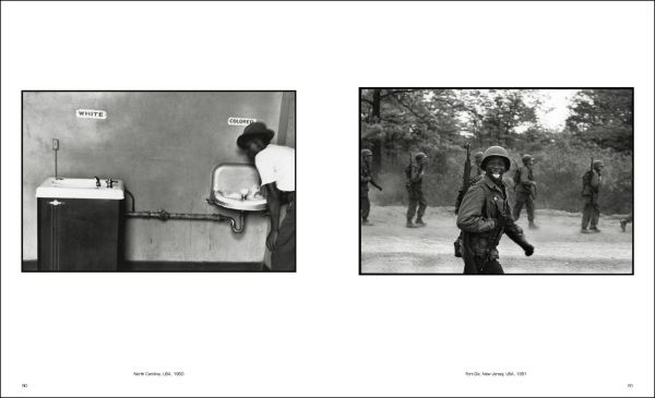Book cover of Elliott Erwitt; with the image of a couple embracing in a car wing mirror. Published by Silvana.