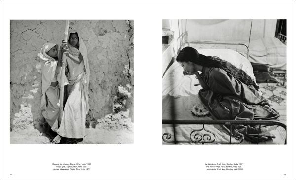 Book cover of Werner Bischof; with a boy walking along while playing a pipe. Published by Silvana.