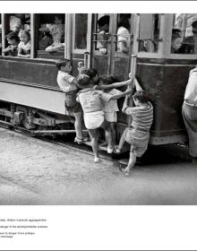 Book cover of David Seymour; with a child holding a doll. Published by Silvana.