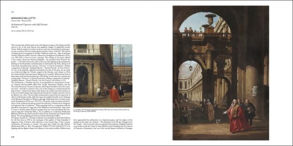 Book cover of Bellotto and Canaletto; with a painting of St Mark's Cathedral in St Mark's Square, Venice. Published by Silvana.