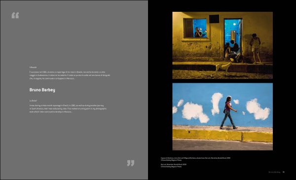 Book cover of Magnum: La première fois; with two children playing in a river. Published by Silvana.