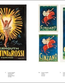 Book cover of Italian Tin Signs: 1890-1950. Published by Silvana.
