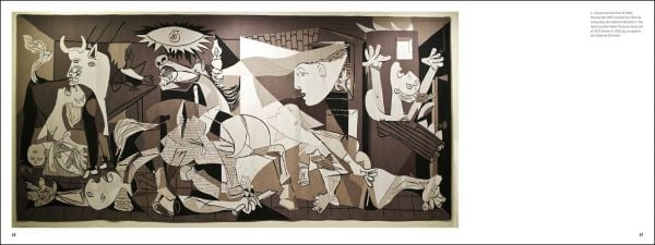 Book cover of Guernica: Icon of Peace; with a painting by Pablo Picasso. Published by Silvana.