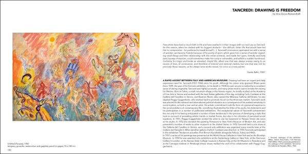 Book cover of Italian Drawings of the 20th Century. Published by Silvana.