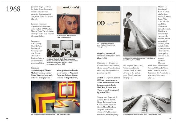 Roma New York 1949 1964 Before The Murray and Isabella Rayburn Foundation After in white and red font on black cover.