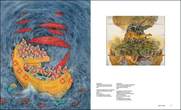 Head and shoulders of person upside down, facing landscape with dark clouds, on purple cover, AUSTRALIA ANTIPODEAN STORIES in black font above.