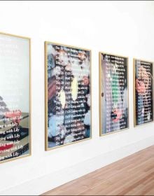 3 Asian figures sweeping floor with twig made brooms, LEE MINGWEI LI GIFTS & RITUALS in white font down top half of cover.