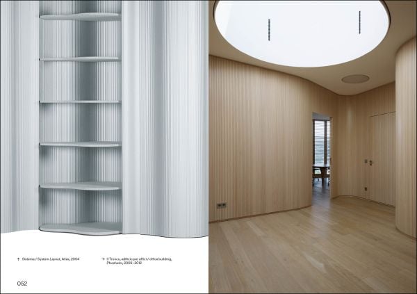 Connettoma in bronze capital letters spaced out, on black cover, Synapsis of Humanistic Architecture in small white font