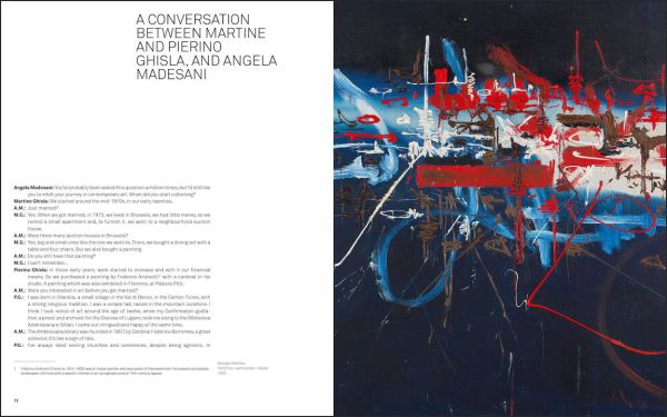 Book cover of Fondazione Ghisla: Art Collection Locarno. Published by Silvana.