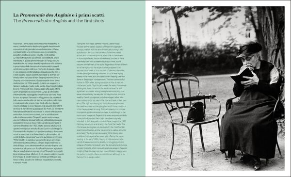 Book cover of Lisette Model, featuring a woman wearing a veil, while sitting on a street bench. Published by Silvana.