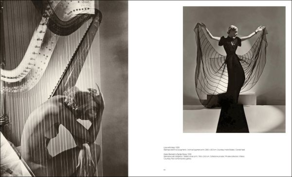 Book cover of Horst P. Horst; featuring a model in white swimwear, legs in air, balancing red ball on feet. Published by Silvana.