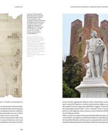 Book cover of Giorgione, featuring a painting titled 'Portrait of Warrior with his Equerry'. Published by Silvana.