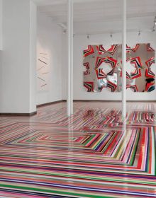 Book cover of ColourSpace: David Batchelor, Ian Davenport, Lothar Götz, Jim Lambie, Annie Morris, Fiona Rae. Published by Silvana.