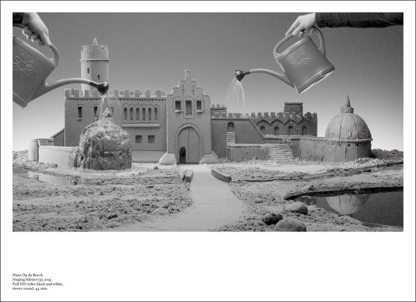 THE ARCHITECTURE OF in white font to top edge, DECEPTION CONFINEMENT TRANSFORMATION in black font to centre.