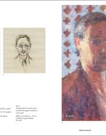 Book cover of Face to Face: The Self-Portrait from Cézanne to Bonnard; featuring a painting of male in spectacles. Published by Silvana.